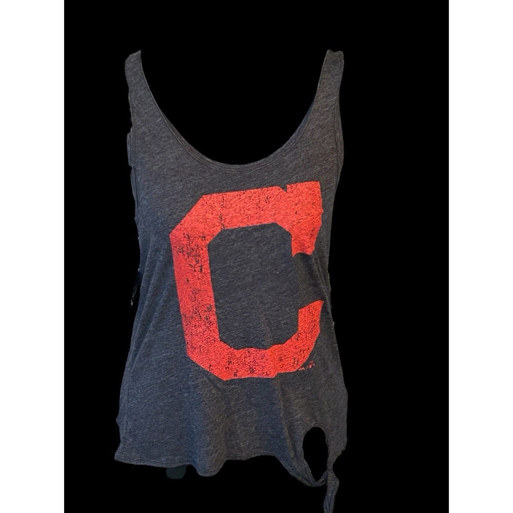 Cleveland Guardians Indians‎ Majestic Threads  Tank Top Women's Large NWT MLB